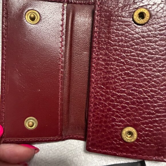 Vintage CARTIER Leather Key Case/Holder RARE w/ box - Picture 11 of 12